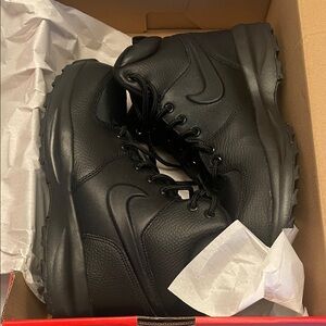 Nike Kid’s Rugged Black Boots